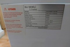 Aquabir  Mini Arıtmalı Sıcak-Soğuk Su Sebili CS07-Pompasız