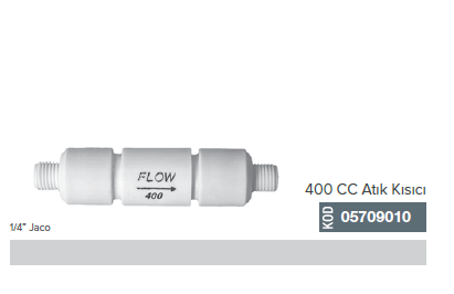 Atık Kısıcı 400 CC 1/4'' Jaco   05709010