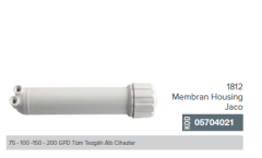 1812_Membran Housing(Filtre Kabı)75-80-100-150-200 GPD Tüm Tezgah Altı Cihazlar için Jaco(Dişli) Bağlantı_05704021