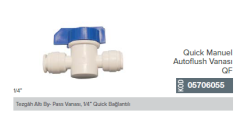 1/4'' Quick Manuel Auto Flush Vanası QF _ 05706055