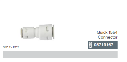 3/8'' T - 1/4'' T Quick 1564 Connector _ 05719167